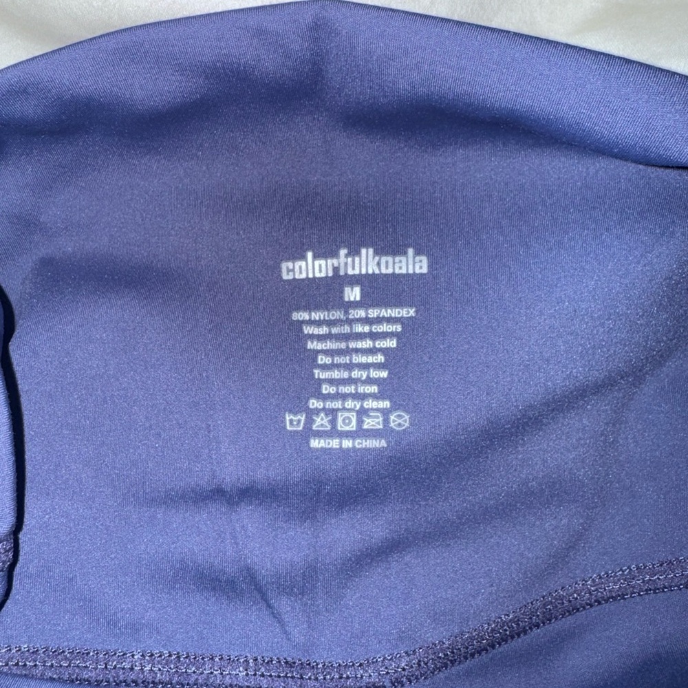 Colorful koala midnight navy leggings size Medium - Picture 4 of 4